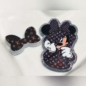 Design Mouse Flatback Focal Bead Beaded Pen Badge Crafts Keychain Hair Bow